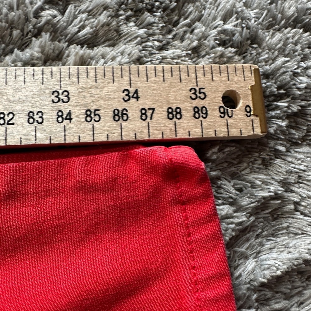 Old Navy Red Rockstar Mid-Rise Skinny Jeans Size 6 - Picture 8 of 8
